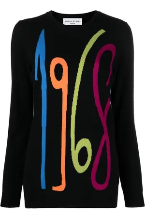 Sonia by Sonia Rykiel Suéter con número 1968 en intarsia