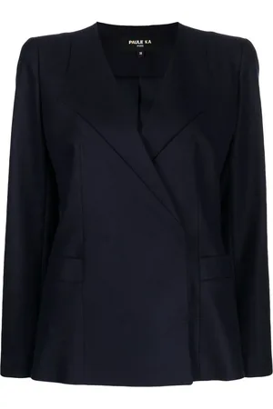 Paule Ka Blazer asimétrico sin cuello