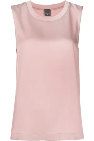 LORENA ANTONIAZZI Top con cuello redondo