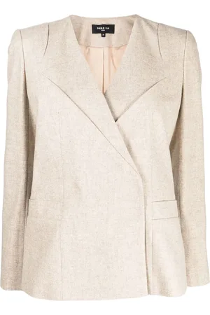 Paule Ka Blazer asimétrico sin cuello