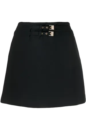 BLUMARINE Falda corta con cinturón