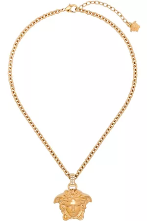 VERSACE Collar La Medusa con detalle de cristal