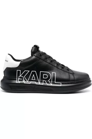 Tenis Karl Lagerfeld Color Negro Con Blanco Hombre