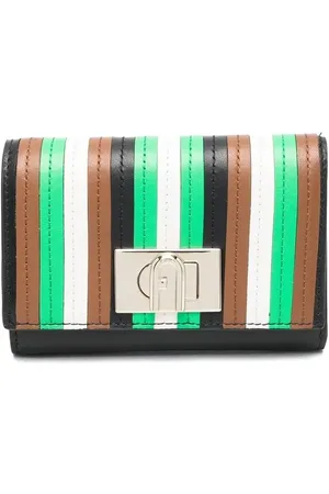 Furla Cartera con placa del logo