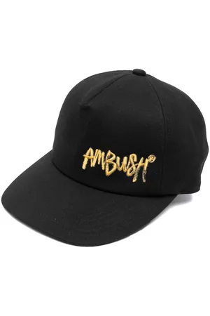 AMBUSH Gorra con logo bordado estilo grafiti