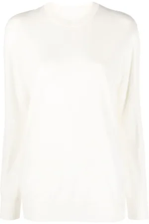 Jil Sander Suéter con cuello redondo