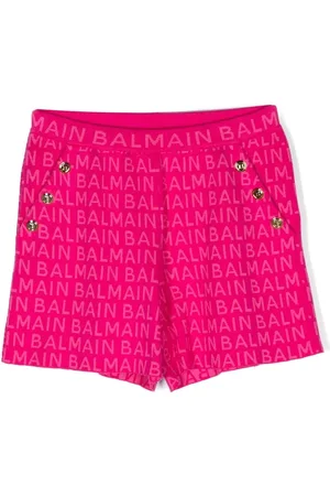 Balmain Shorts con logo estampado