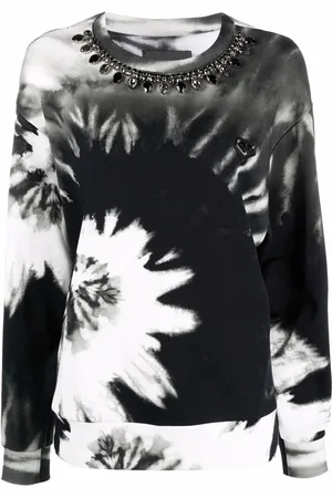 Philipp Plein Sudadera con estampado tie-dye