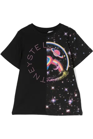 Stella McCartney Playera con logo estampado