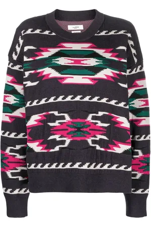 Marant Etoile Suéter tejido en intarsia