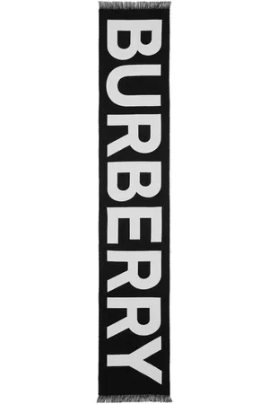 Burberry Bufanda con logo en jacquard