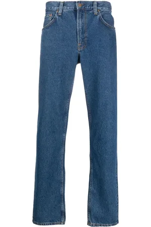 Nudie Jeans Jeans rectos con tiro medio