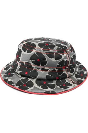 10 CORSO COMO Sombrero con motivo floral en jacquard