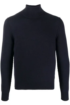 Maison Margiela Suéter de cachemira con cuello de tortuga