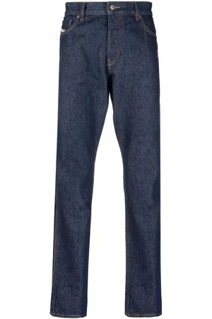 Diesel Jeans rectos con tiro alto