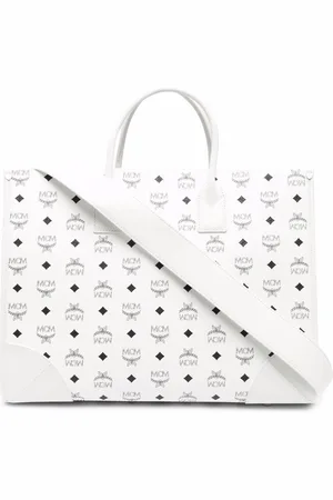 MCM Tote con monograma estampado