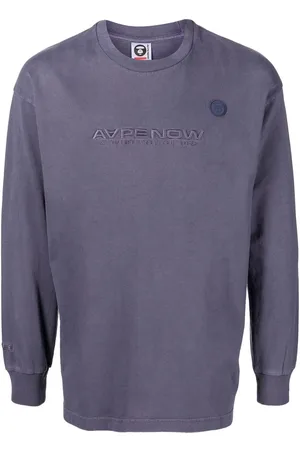 A Bathing Ape Playera con logo bordado