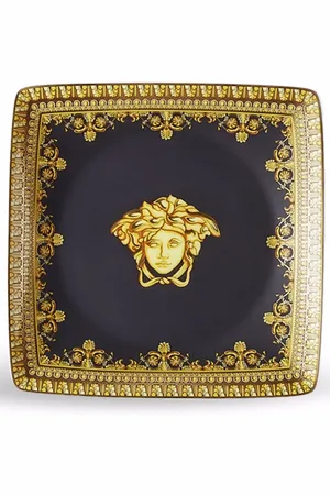 VERSACE Bowl Baroque Nero de 12cm