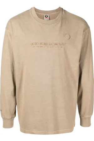 A Bathing Ape Playera con logo bordado