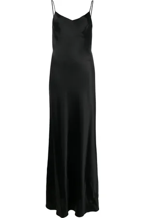 GALVAN Slip dress de satén