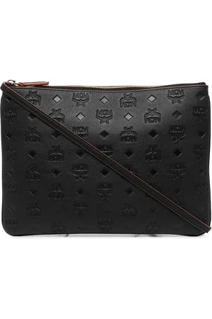MCM Cartera con monograma en relieve