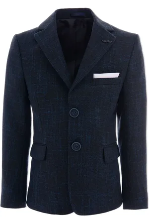 M. Moustache Blazer con solapas de pico