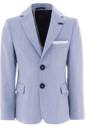 M. Moustache Blazer de vestir de sarga