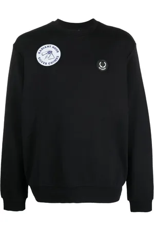 Fred Perry Sudadera con parche del logo