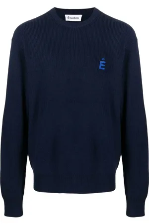 Etudes Suéter Boris con parche del logo