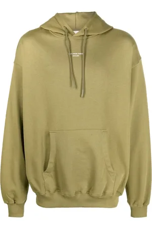 Drôle de Monsieur Hoodie con eslogan estampado