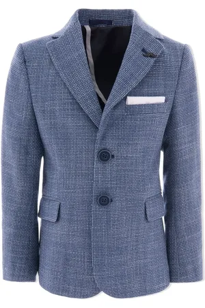 M. Moustache Blazer de vestir de tweed