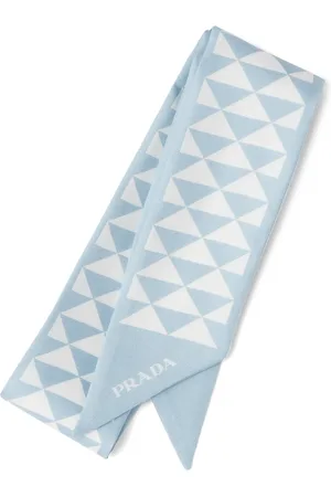 Prada Mascada con logo triangular