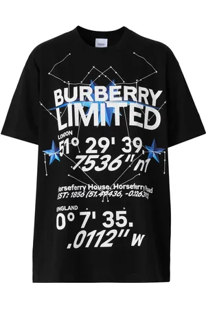 Burberry Playera con estampado gráfico
