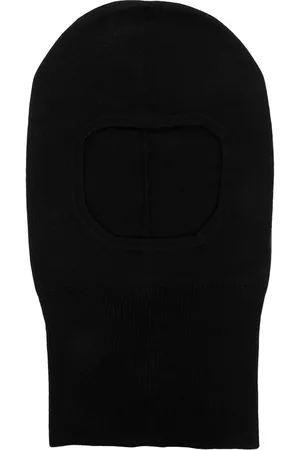 Balenciaga Sombreros - Pasamontañas tejido con logo bordado