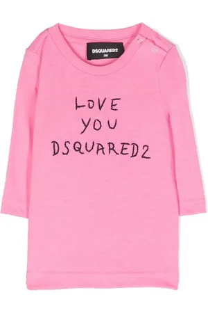 Dsquared2 Playera con logo bordado