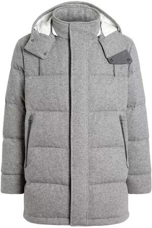 Ermenegildo Zegna Abrigo capitonado Ghiaccio Oasi