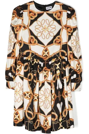 Moschino Vestido con estampado barroco