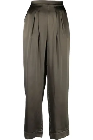 ERES Pantalones con acabado satinado