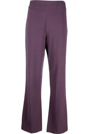 MUGLER Pantalones rectos con tiro alto