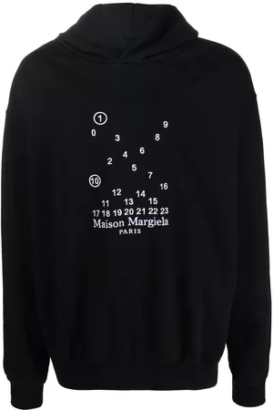 Maison Margiela Hoodie con logo bordado