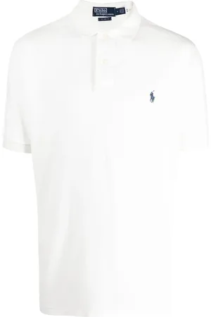 Ralph Lauren Playera tipo polo con logo bordado