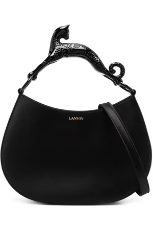 Lanvin Bolsa de hombro con detalle de gato en el asa