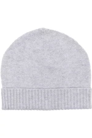 LISKA Gorro con dobladillo tejido de canalé