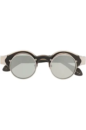 MATSUDA Lentes de sol con armazón redonda