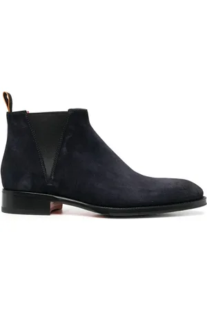 santoni Botines con agujetas