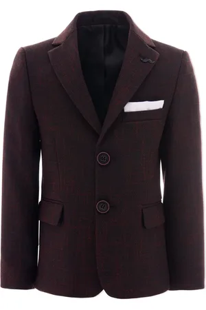 M. Moustache Blazer con solapas de pico