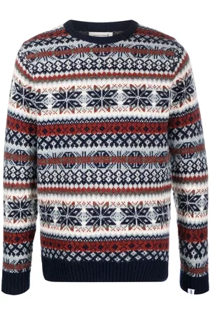 MACKINTOSH Suéter Impulse con estampado Fair Isle