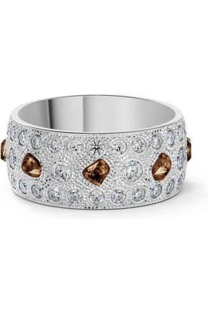 De Beers Anillo Talisman grande en oro blanco de 18kt