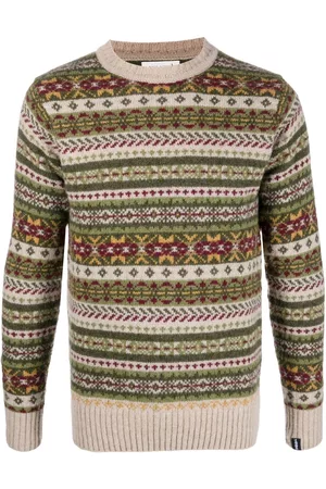 MACKINTOSH Suéter Impulse con estampado Fair Isle