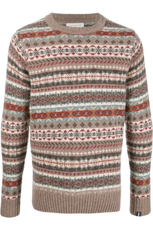 MACKINTOSH Suéter Impulse con estampado Fair Isle